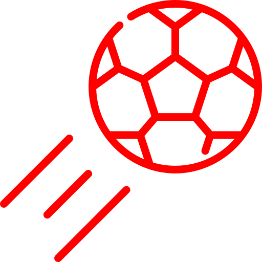 red-soccer-ball