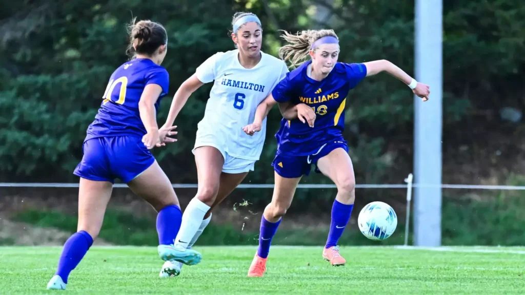 Maya Lloyd was named the 2025 NESCAC Rookie of the Year - photo's courtesy of Williams College Athletics