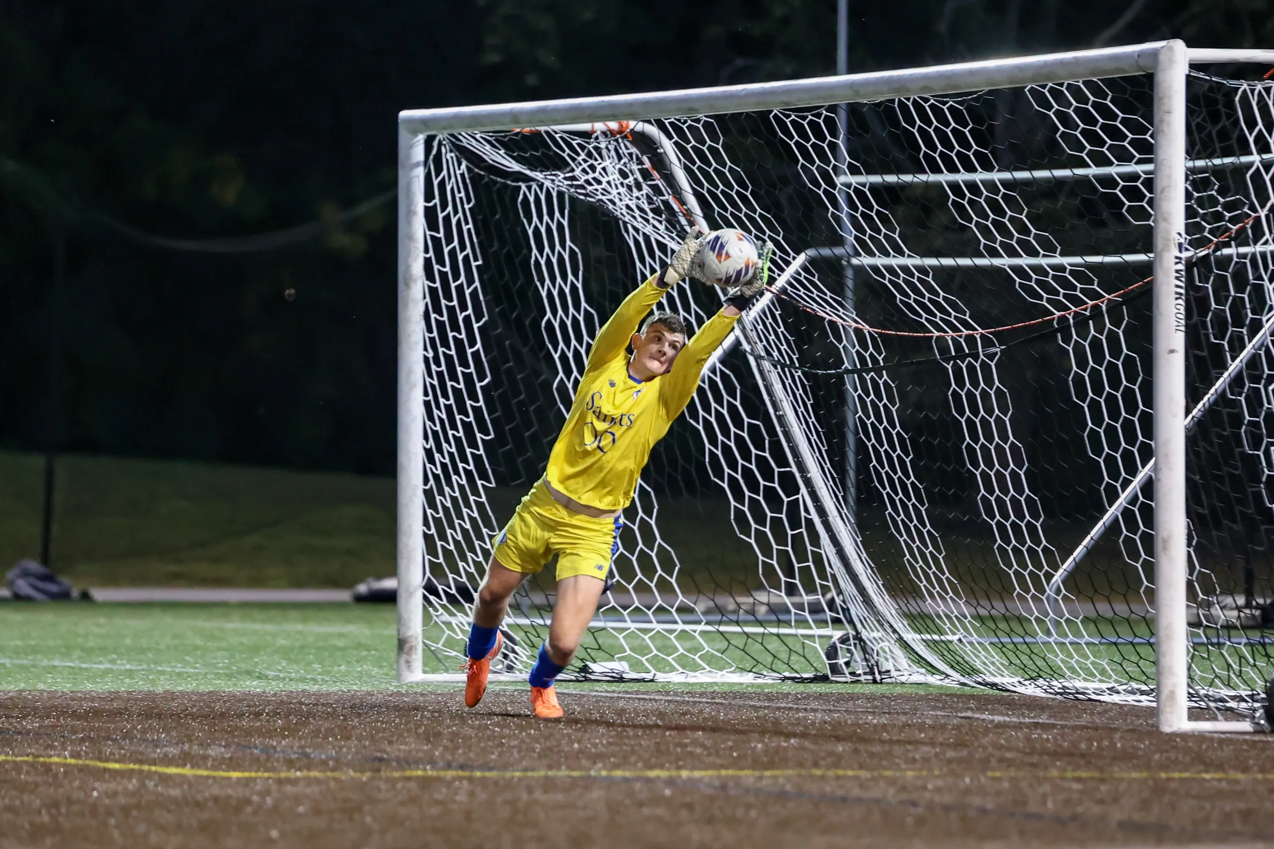 Goalkeeper Owen Silva stepped immediately into one of the sport’s most demanding positions.